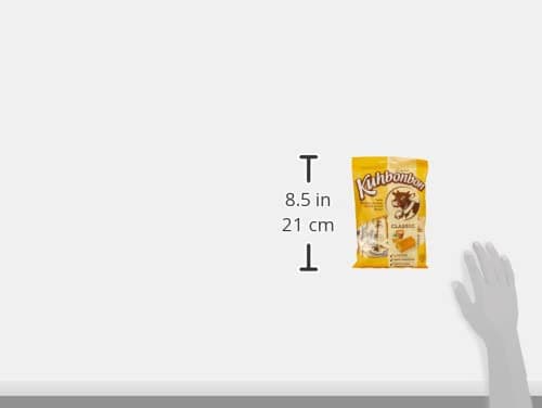 Kuhbonbon Caramels au Lait/Beurre Classiques 200 g - Bonbons Goûteux Ideaux en Snack ou Cadeau