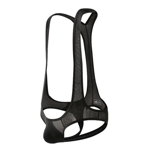 DUHENWU Hommes Sous-vêtements Sexy Stretch V Sling Club Lingerie Bodysuit Mankini