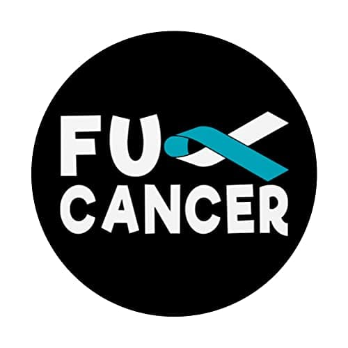 PopGrip Col utérin lutte contre le cancer pour femmes durant les calls et réunions - Interchangeable - Noir