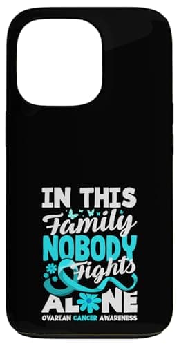 Coque iPhone 13 Pro Personne ne Lutte Seul Contre Le Cancer du col de l'utérus Feminine Support