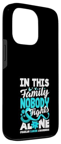 Coque iPhone 13 Pro Personne ne Lutte Seul Contre Le Cancer du col de l'utérus Feminine Support