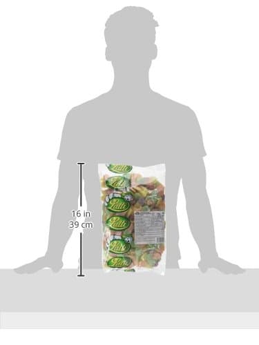 Lutti Surffizz Fruits 2kg - Fruits Naturels Bio, Idéal pour la Santé, En-cas Sains