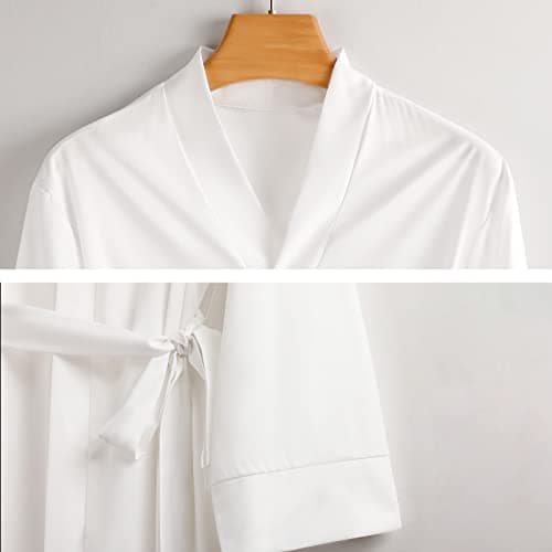 Chemise de nuit imprimée contre le cancer de l'ovaire pour femme, douce à col en V, taille confortable S-M