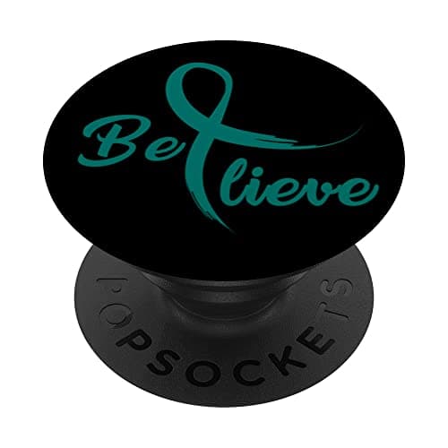 Col de l'utérus PopSockets PopGrip interchangeable lutte contre le cancer pour la femme adultère en voyage