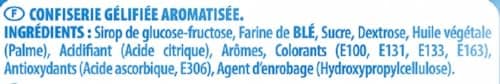 Bonbons gélifiés Scoubidou, saveurs variées, kids, fête des enfants, saveurs fruitées, 200g, gâteaux à partager