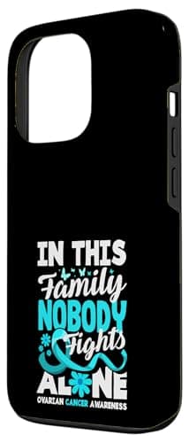 Coque iPhone 13 Pro Personne ne Lutte Seul Contre Le Cancer du col de l'utérus Feminine Support