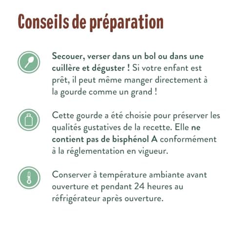 GOOD GOÛT - Purée Pomme Châtaigne Bébé - dès 4 Mois - 80% Pomme, 19% Châtaigne - Sans Sucres Ajoutés* - Fabriqué En Fran