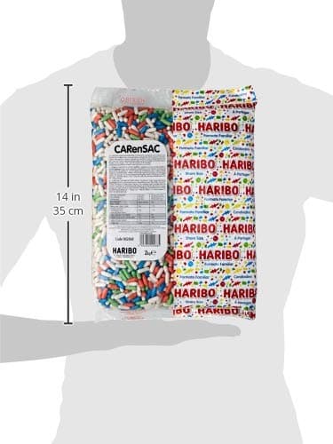 HARIBO - Gummies à la Réglisse | Gros Sélection Bonbons en Sachet Vrac 2 kg pour Enfants et Ados | Goûts Intenses et Pré