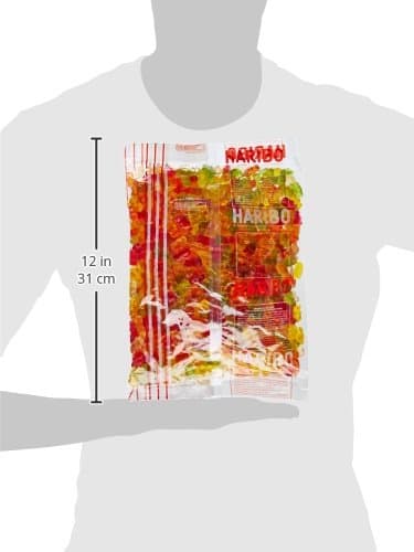 Haribo l'Ours d'Or Gélifié 2 kg - Bonbons Naturels Sans Additifs pour Enfants - Gourmandise classique pour Partys & Cade