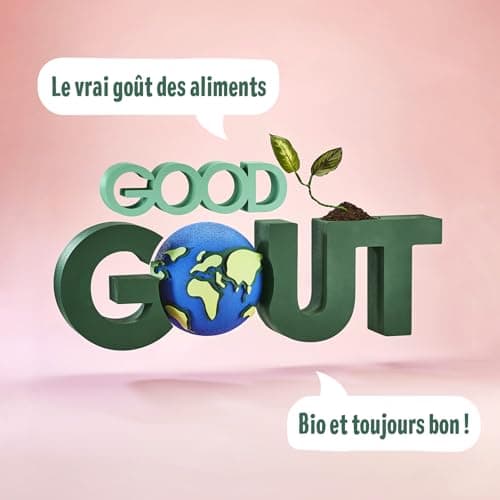 GOOD GOÛT - Purée de Poires Williams pour Bébé Dès 4 Mois - 99,9% Poires Williams - Sans Sucres Ajoutés - Fabriqué en F