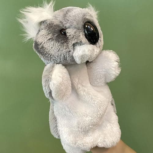 Koala Marionnette à Main pour Chat Jouet D'Entraînement Interactif | Enrichissement Daily pour Chatons et Chats Ennuyés