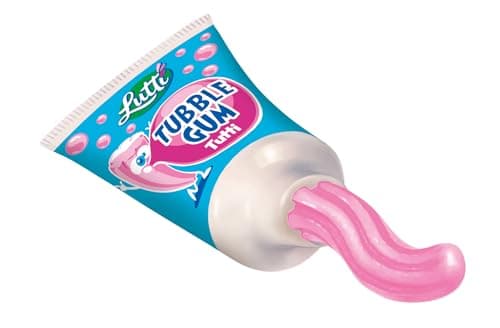 Lutti Tubble Gum Tutti Bleu Frais pour Enfants à l'Ecole
