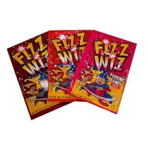 Fizz Wiz Lot de 9 paquets de bonbons à popping pour enfants à l'occasion de fêtes et soirées en famille, craquants et co