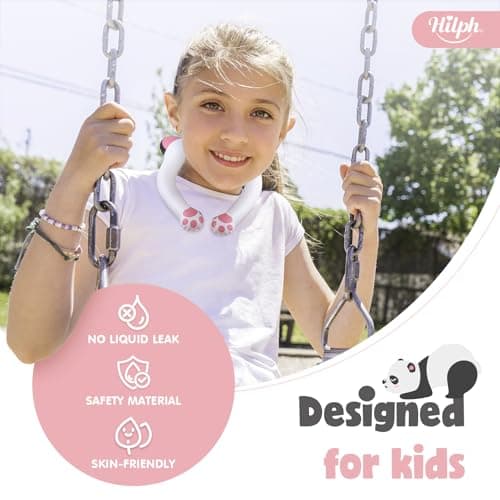 Tuyau de refroidissement Hilph pour la nuque d'enfant, anneau de refroidissement Hilph pour la nuque, refroidisseur de n