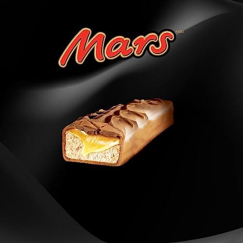 MARS - Barres Chocolat au Lait et Caramel 450g (Lot de 4) - Gourmandises Sucrées en Grand Format