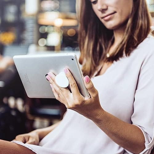 PopSockets PopGrip Adhésif SARCELLE ET BLANCHE pour Citation de lutte contre le cancer du col de l'utérus - Accessoire s