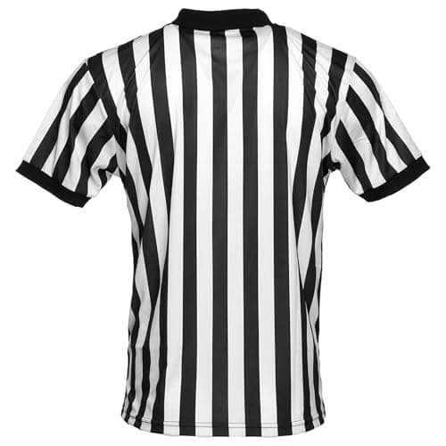 Maillot d'arbitre respirant pour hommes et femmes | Costume de juges à col | Halloween, baseball, football, lutte, pom-p