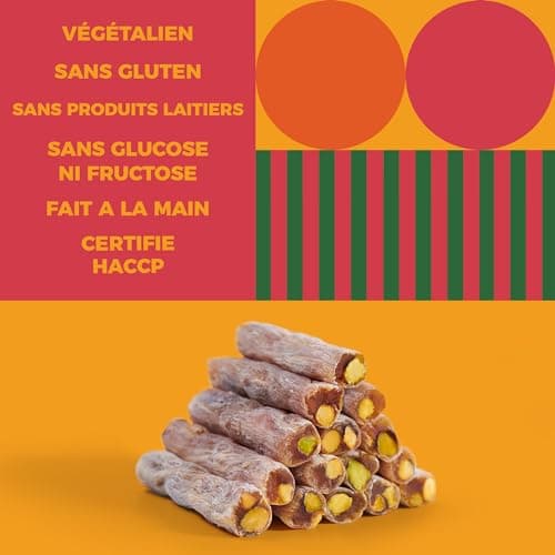 Zest Delites - Boîte-cadeau de Délice turc pour tous, Turkish Delight 250 g, Loukoums Offrez du Bonheur
