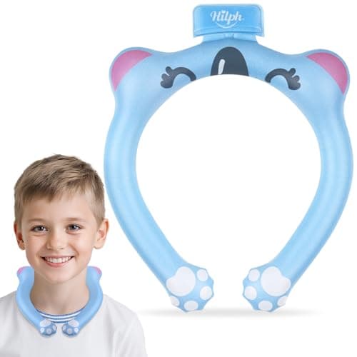 Tuyau de refroidissement Hilph pour la nuque d'enfant, anneau de refroidissement Hilph pour la nuque, refroidisseur de n — Koala Bleu