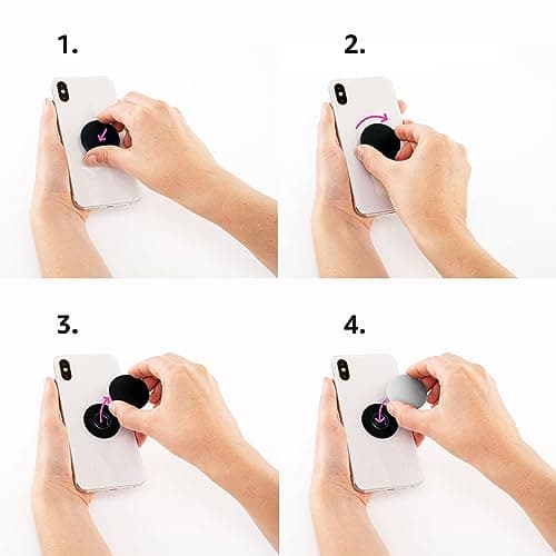 PopSockets PopGrip Adhésif SARCELLE ET BLANCHE pour Citation de lutte contre le cancer du col de l'utérus - Accessoire s