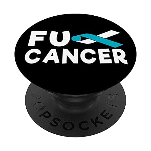 PopGrip Col utérin lutte contre le cancer pour femmes durant les calls et réunions - Interchangeable - Noir