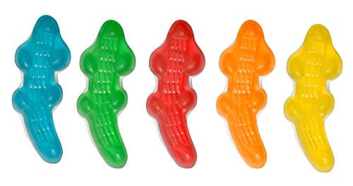 HARIBO Croco Bonbons Gélifiés 2 kg - Sac en Vrac Parfait pour les Enfants et les Partys - Sucrée Classique Économique