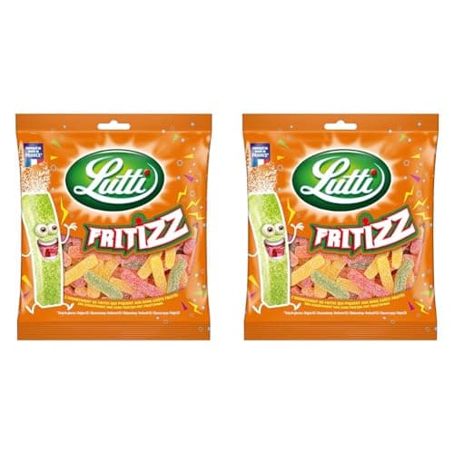 Lutti Fritizz 100 g (Lot de 2) - Pâte à friture savoureuse pour amateurs de snacks salés - Idéale pour des soirées avec
