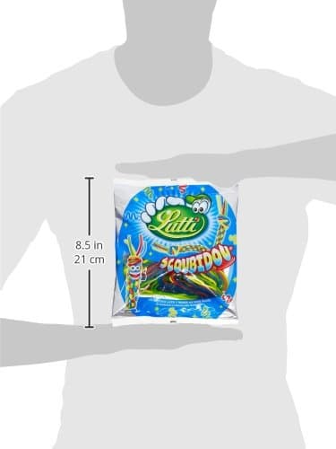 Bonbons gélifiés Scoubidou, saveurs variées, kids, fête des enfants, saveurs fruitées, 200g, gâteaux à partager