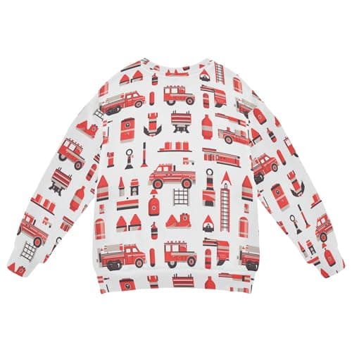 Wudan Firefighting Elements Pull à capuche à col rond pour enfants ergonomique et sécuritaire pour usage quotidien 5XLio
