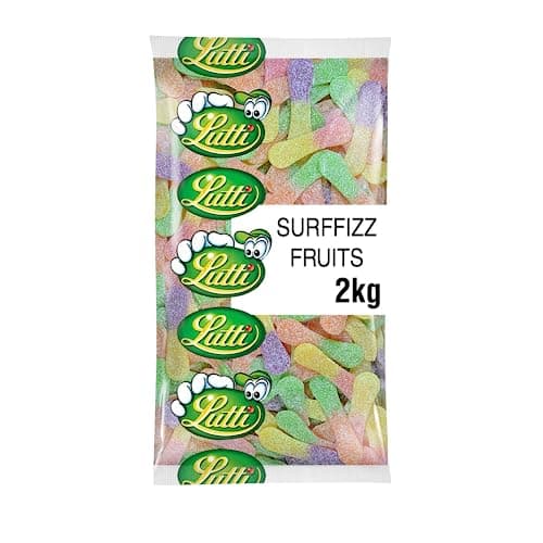 LUTTI Surfizz Briquettes Fruits - 2 kg Miam! Snacks Enfants Maison Sucrés 100% Naturels