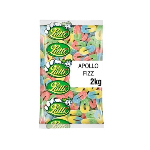 Confiserie gélifiée Apollo Fizz populaires parmi les enfants - pour la fête - saveurs rafraîchissantes - 2 kg