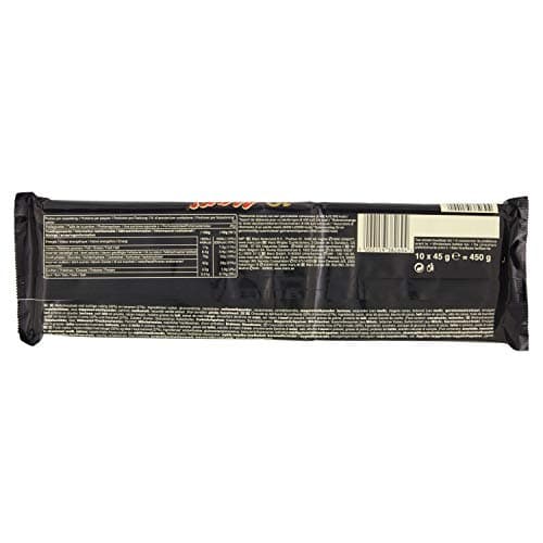 MARS - Barres Chocolat au Lait et Caramel 450g (Lot de 4) - Gourmandises Sucrées en Grand Format