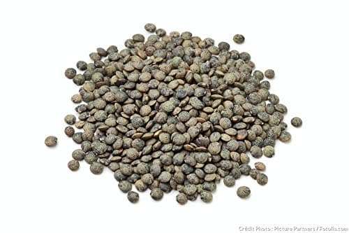 Sabarot - Lentilles Vertes du Puy A.O.P. 500g - Produits Bio, Ingrédients Naturels, Idéal pour les Recettes Saines