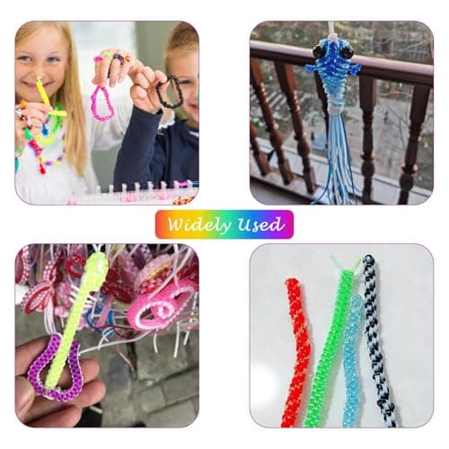 Beihre Scoubidou Elastique Cordon 200Pcs pour DIY Bracelet Collier Porte-Clés | Couleurs Multicolores | Idéal pour Enfan