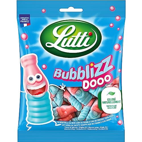 Lutti Bubblizz Dooo 180G – Fun Bubble Mold for Kids, Food-Grade Material, Easy DIY Popcorn/Marshmallow Fluff – 180g
