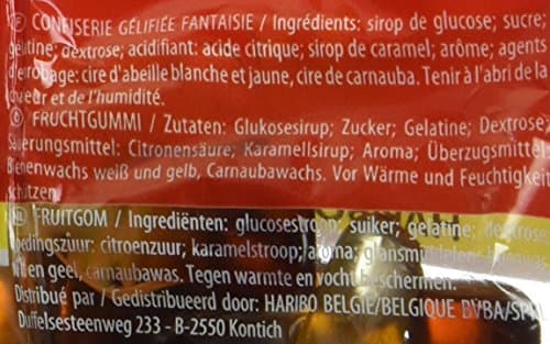 Haribo Joyeuse Cola 120 g - Lot de 10 pièces pour enfants en fête à la plage ou à la maison avec saveur unique et gâteri