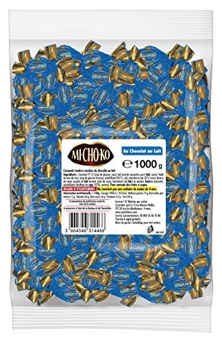 Bonbon Michoko Lait 1 kg pour enfants à la maison ou en voyage avec son goût unique