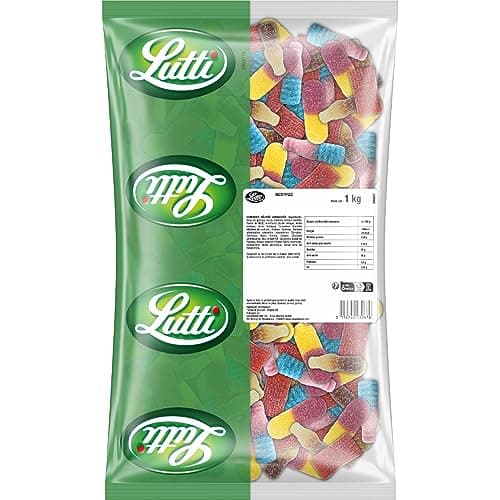 Bestfizz Assortiment 1kg - Organique Imitation Sucre pour Pâtisserie, Pack Grossiste - Lutti