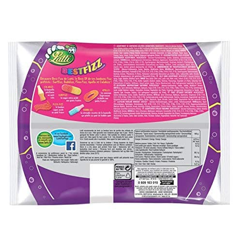 LUTTI - Better Fizz 350g - Lot De 4 - Boisson Énergisante pour Adultes en Gym - Saveur Fraîche - Emballage Eco-responsab