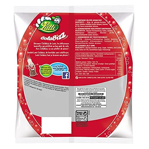COLABIZZ LUTTI - Bonbons Délicieux en Format XXL 275G - Épicerie Sucrée - Lot de 4