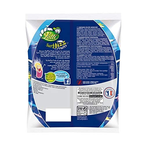 Surfizz Fruits de LUTTI 200G - Lot De 4 - Offre Spéciale