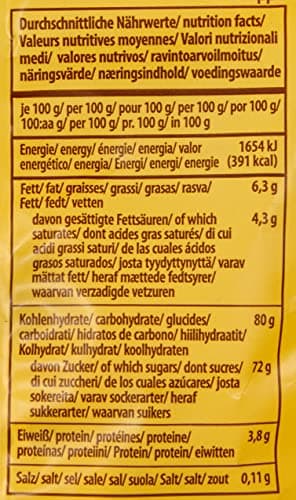 Kuhbonbon Caramels au Lait/Beurre Classiques 200 g - Bonbons Goûteux Ideaux en Snack ou Cadeau