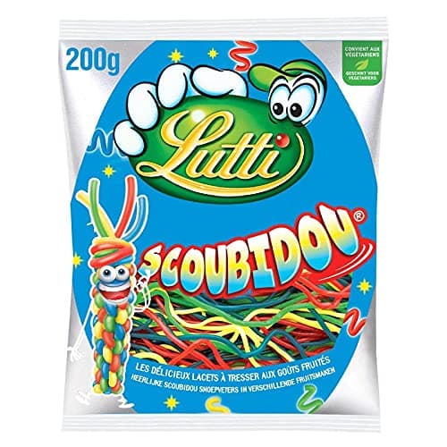 LUTTI - Scoubidou en lot de 4, 200G - Pour Enfant - Accessoires Créatifs - Lot de 4 x 200G - Jouets