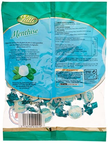 Lutti Bonbons gélifiés pour enfants lors des fêtes et anniversaires, délicieusement rafraîchissants et colorés, 250 g, s