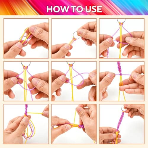 Kits Scooby Doo Scoubidou 295 Pièces pour Enfants Jouets Artisanat Sellier Perles Bois Pompons Bricolage Colliers Bracel