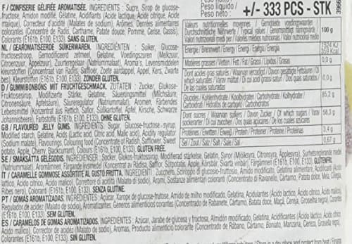 Lutti Surffizz Fruits 2kg - Fruits Naturels Bio, Idéal pour la Santé, En-cas Sains