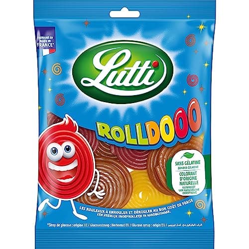 Lutti Rolldooo pour Chien, Alimentation Saine 180 g (Lot de 1)