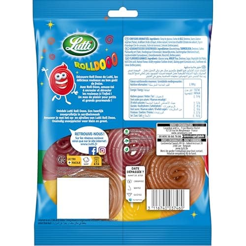 Lutti Rolldooo pour Chien, Alimentation Saine 180 g (Lot de 1)