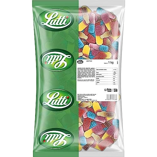 Bestfizz Assortiment 1kg - Organique Imitation Sucre pour Pâtisserie, Pack Grossiste - Lutti