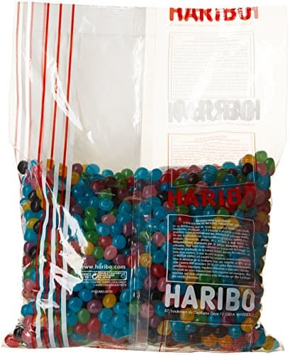 Haribo Dragibus Gélifiés 2 kg - Bonbons Sucrés pour Enfants et Famille